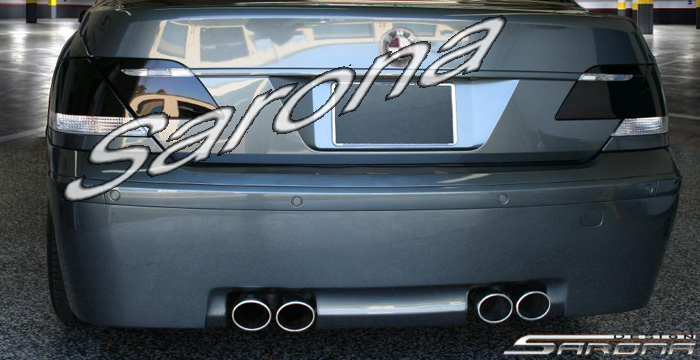 Custom BMW 7 Series  Sedan Rear Bumper (2005 - 2008) - $890.00 (Part #BM-029-RB)